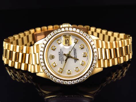 ' pre owned lady rolex